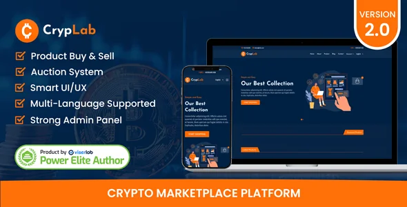CrypLab - Crypto Marketplace Platform