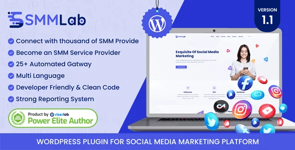 SMMLab - Social Media Marketing WordPress Plugin