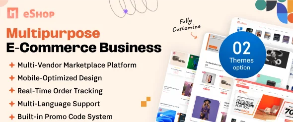 eShop Web - Multi Vendor eCommerce Marketplace / CMS