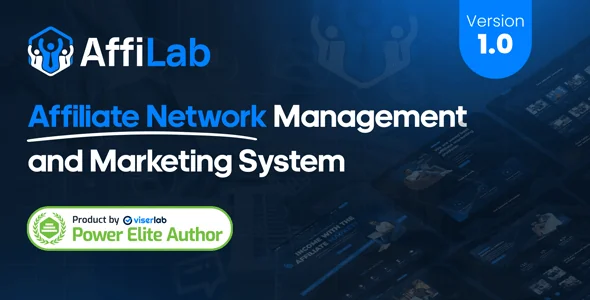 AffiLab - Affiliate Network Management and Marketing System
