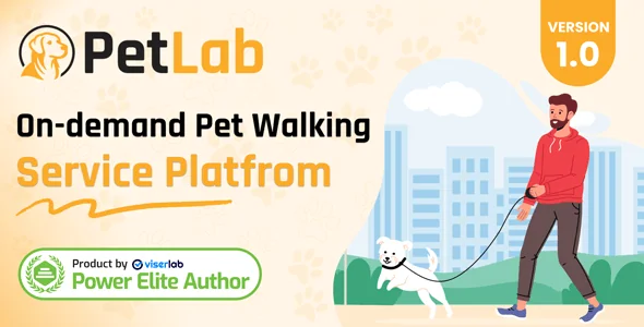 PetLab - On demand Pet Walking Service Platform