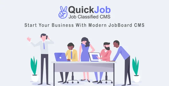 QuickJob - Job Board Portal Multilingual