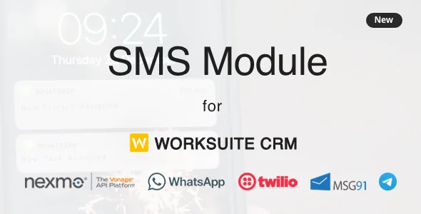 SMS Module For Worksuite CRM