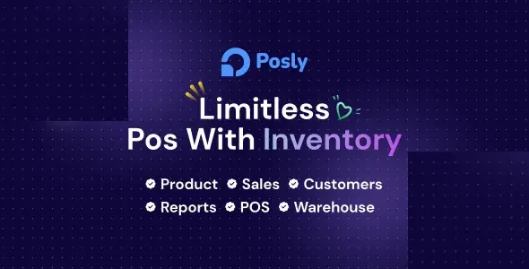 Posly - Pos with inventory Management System