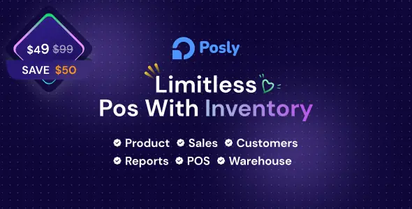 Posly - Pos with inventory Management System