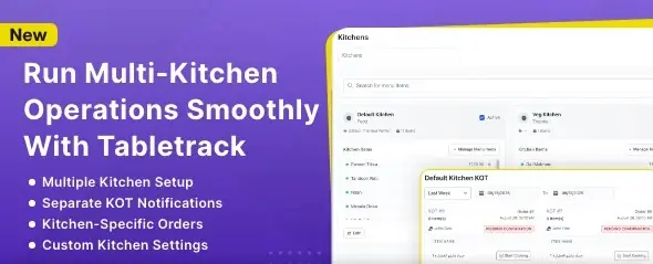 Multi-Kitchen Module for Tabletrack