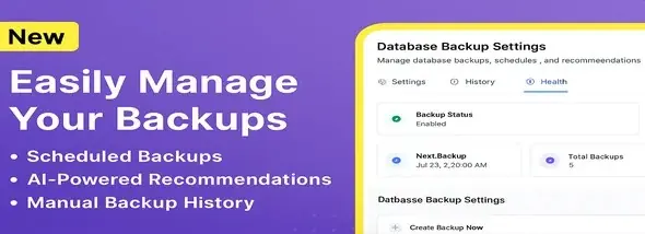 Backup Module for Tabletrack