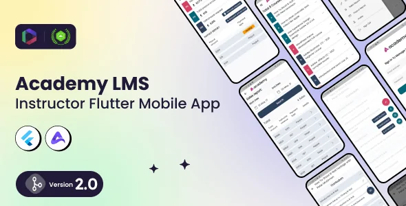 Academy LMS Instructor Flutter Mobile App