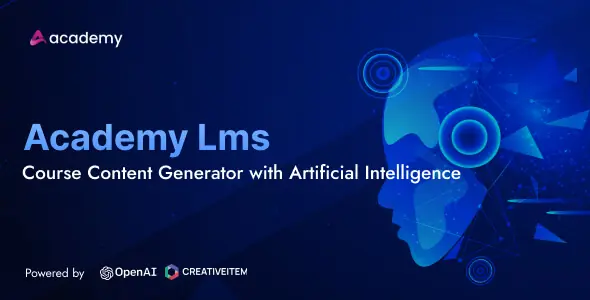 Academy LMS Course Content AI Generator Addon